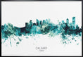 Charger l'image dans la visionneuse de la galerie, Wall art Calgary Canada Skyline
