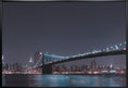 Charger l'image dans la visionneuse de la galerie, Wall art Manhattan Skyline and Brooklyn Bridge
