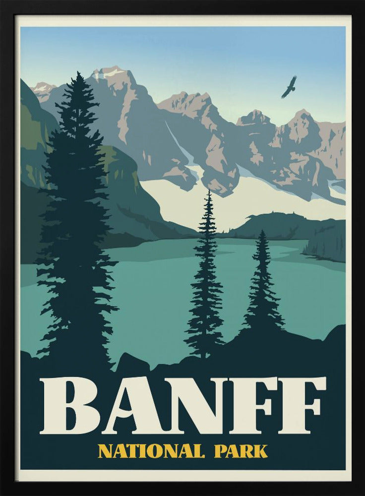 Wall art Banff National Park Travel Print