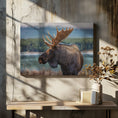 Charger l'image dans la visionneuse de la galerie, Wall art Moose
