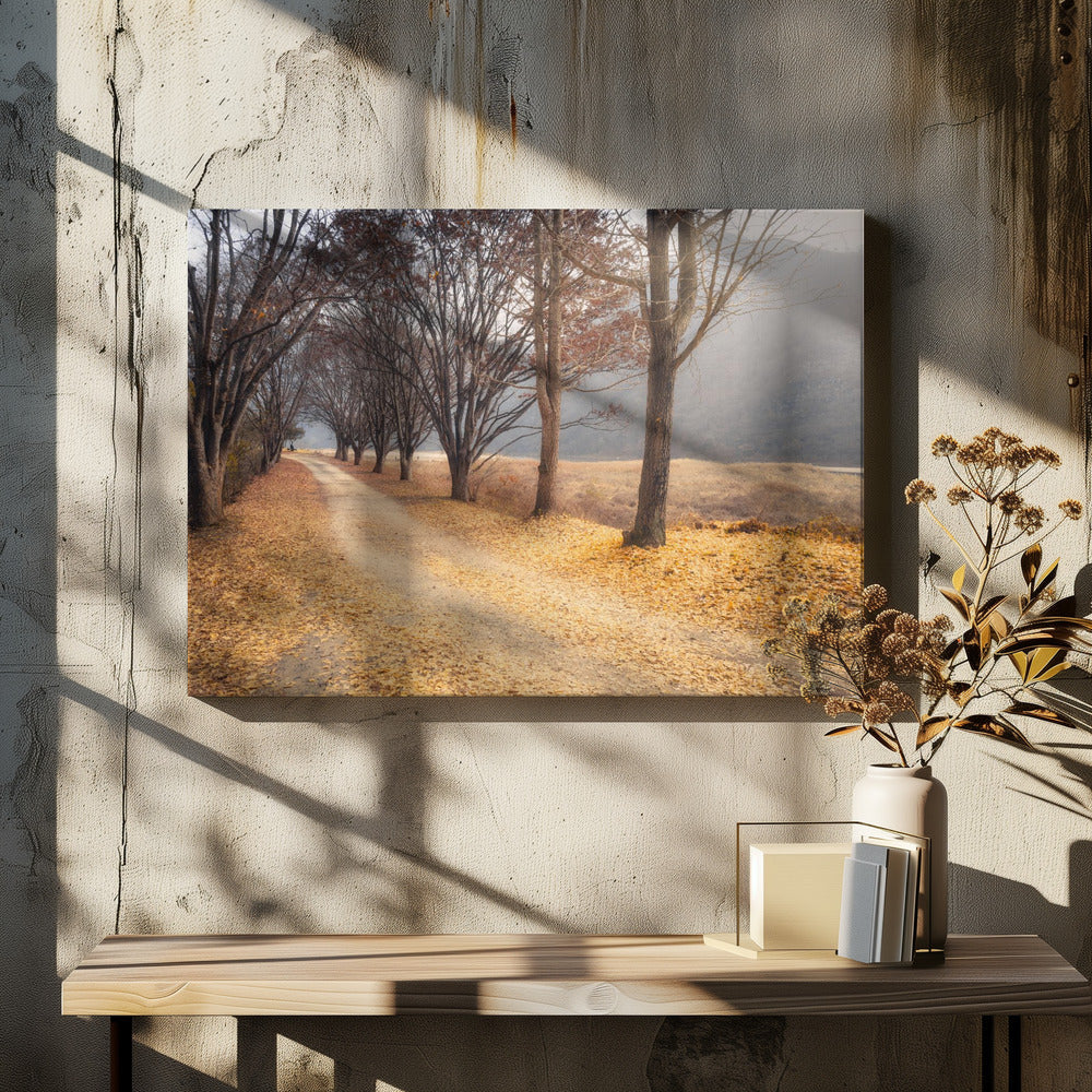 Wall art In the middle of autumn