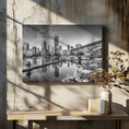 Charger l'image dans la visionneuse de la galerie, Wall art Vancouver Impression of Granville Island | Monochrome
