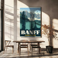 Charger l'image dans la visionneuse de la galerie, Wall art Banff National Park Travel Print
