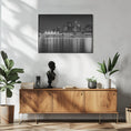 Charger l'image dans la visionneuse de la galerie, Wall art Charming evening impression from Vancouver | Monochrome
