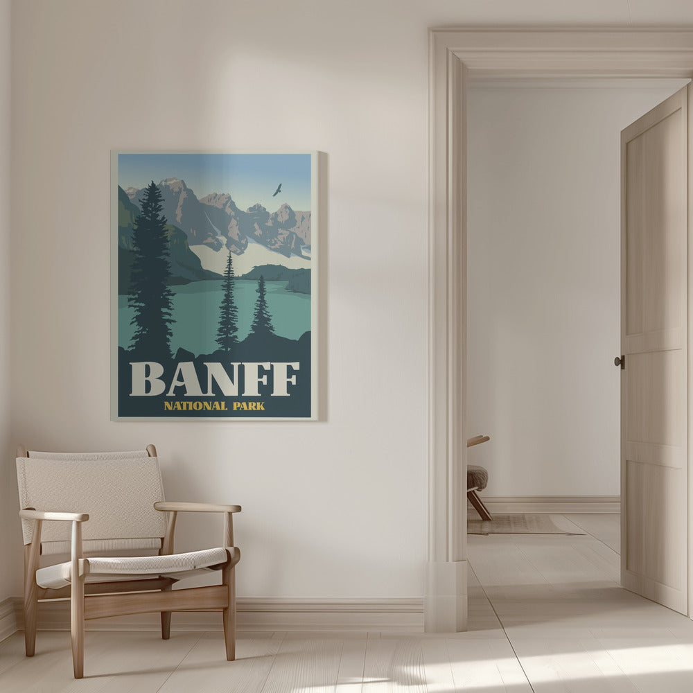Wall art Banff National Park Travel Print