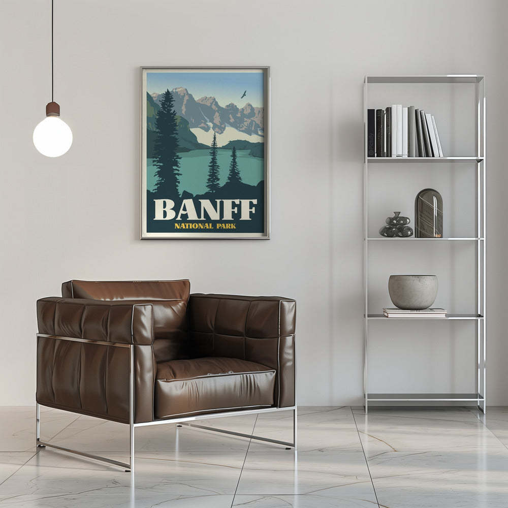 Wall art Banff National Park Travel Print