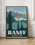 Charger l'image dans la visionneuse de la galerie, Wall art Banff National Park Travel Print
