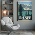 Charger l'image dans la visionneuse de la galerie, Wall art Banff National Park Travel Print

