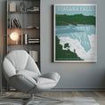 Charger l'image dans la visionneuse de la galerie, Wall art Niagara FallsTravel Print
