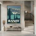Charger l'image dans la visionneuse de la galerie, Wall art Banff National Park Travel Print
