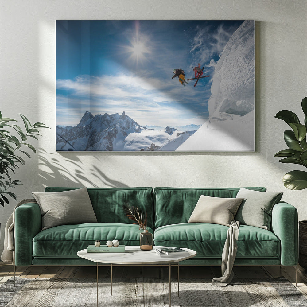 Wall art Jumping Legends