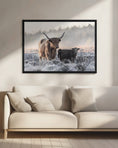 Charger l'image dans la visionneuse de la galerie, Wall art Highlander and Calf
