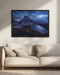 Charger l'image dans la visionneuse de la galerie, Wall art Mt Assiniboine: Amidst A Snow Storm
