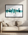 Charger l'image dans la visionneuse de la galerie, Wall art Montreal Canada Skyline
