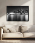 Charger l'image dans la visionneuse de la galerie, Wall art Charming evening impression from Vancouver | Monochrome
