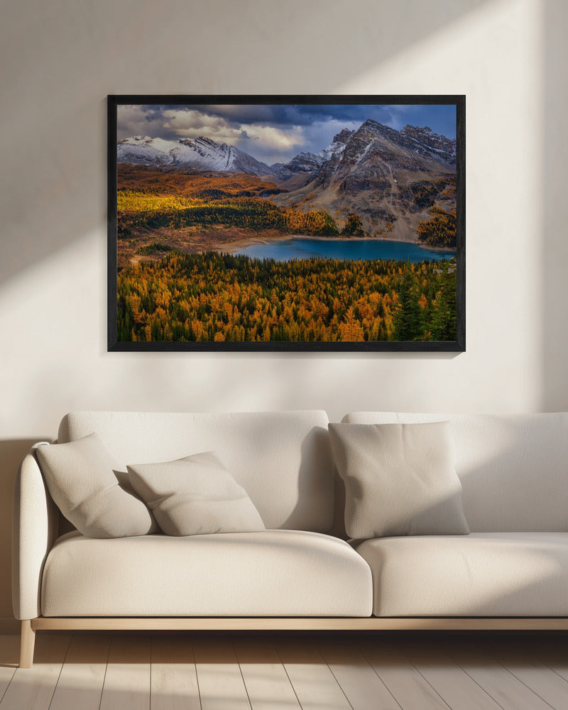 Wall art Lake Magog, Quebec