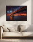 Charger l'image dans la visionneuse de la galerie, Wall art Fire over San Francisco
