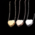 Charger l'image dans la visionneuse de la galerie, Collier urne commémorative en forme de coeur
